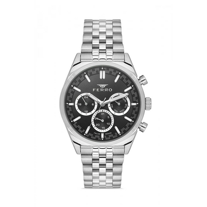 FM11647A Çelik Kordonlu Erkek Kol Saati