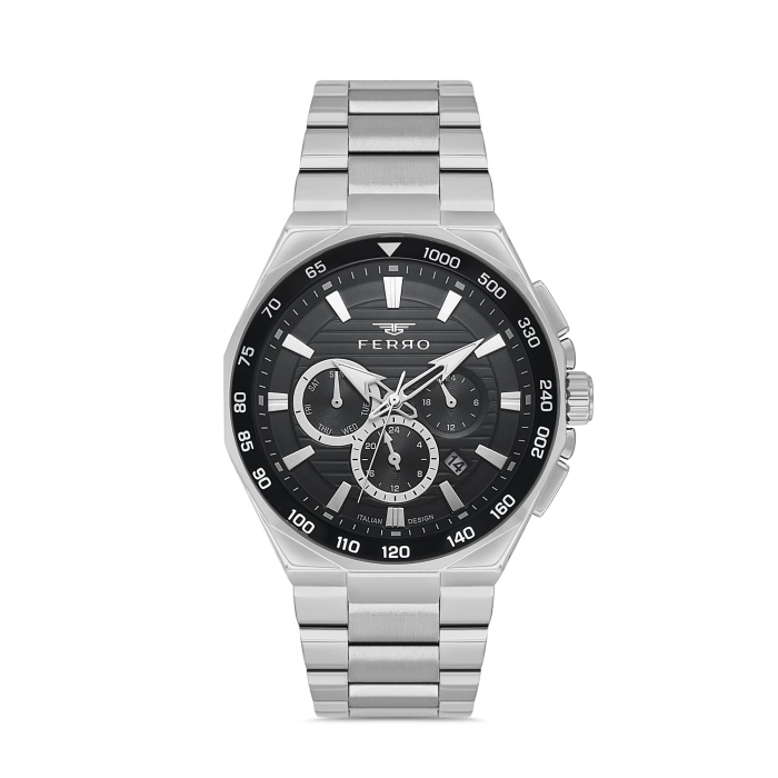 FM11650A Çelik Kordonlu Erkek Kol Saati