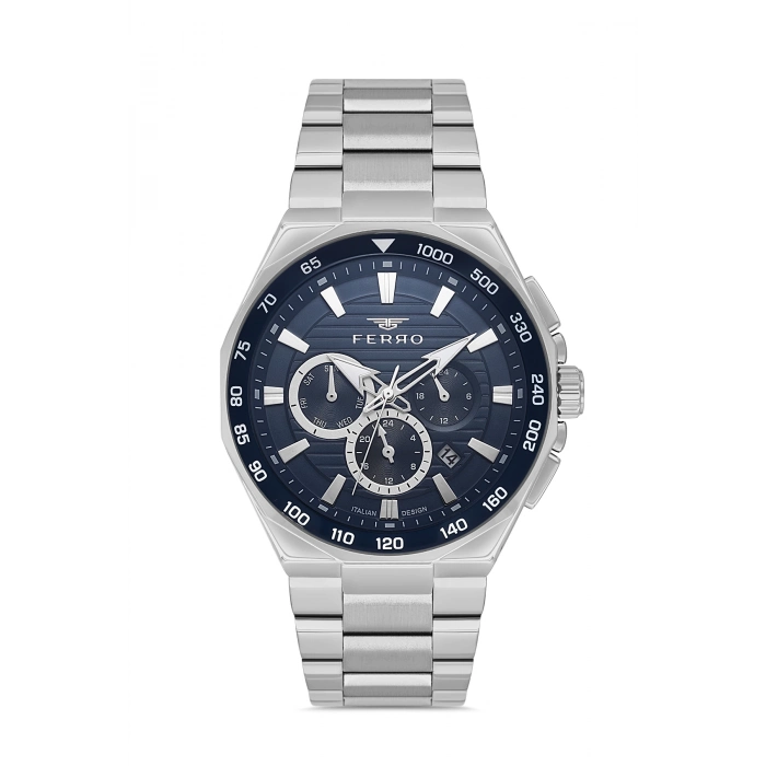 FM11650A Çelik Kordonlu Erkek Kol Saati