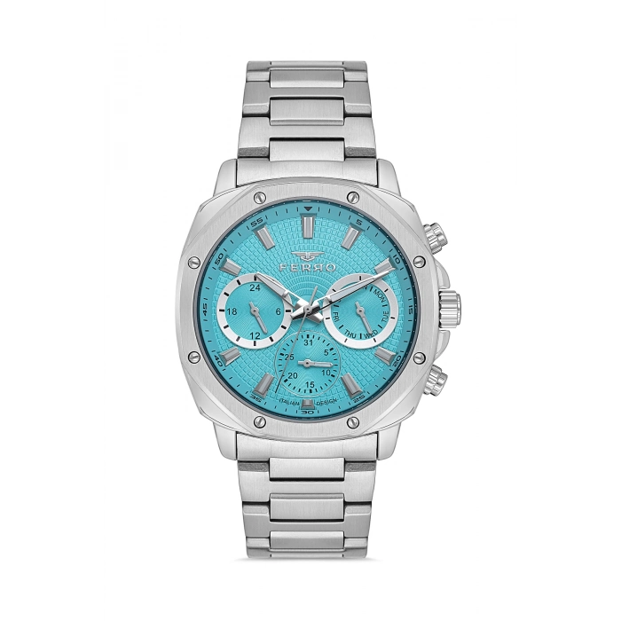 FM11652A Çelik Kordonlu Erkek Kol Saati