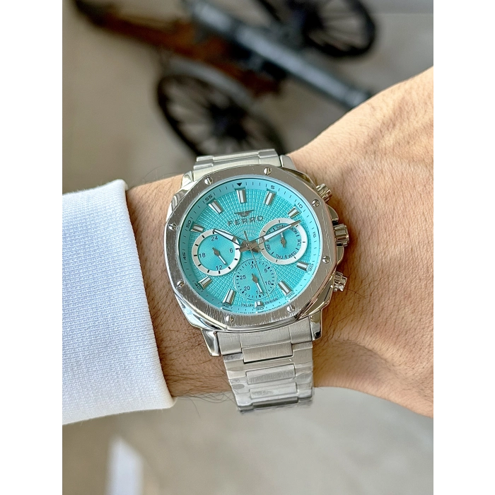 FM11652A Çelik Kordonlu Erkek Kol Saati