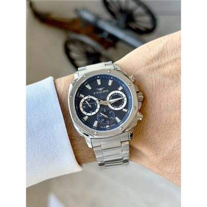 FM11652A Çelik Kordonlu Erkek Kol Saati