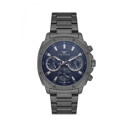 FM11652A Çelik Kordonlu Erkek Kol Saati