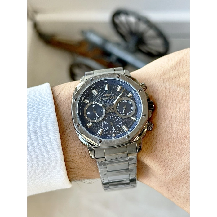 FM11652A Çelik Kordonlu Erkek Kol Saati