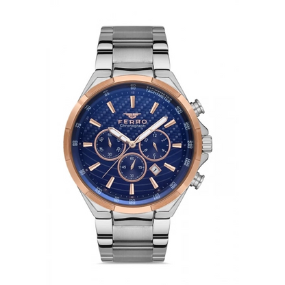 FM31276A Çelik Kordonlu Erkek Kol Saati