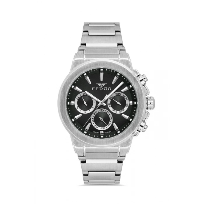 FM40123A Çelik Kordonlu Erkek Kol Saati