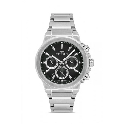 FM40123A Çelik Kordonlu Erkek Kol Saati