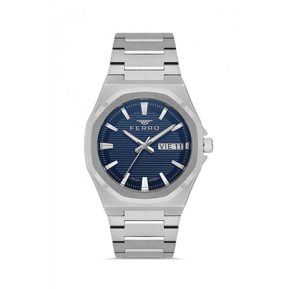 FM40136A Çelik Kordonlu Erkek Kol Saati