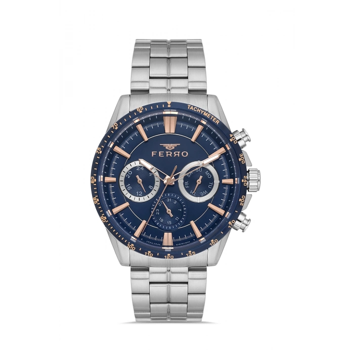 FM40139A Çelik Kordonlu Erkek Kol Saati