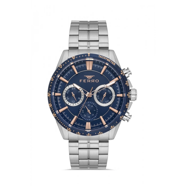 FM40139A Çelik Kordonlu Erkek Kol Saati