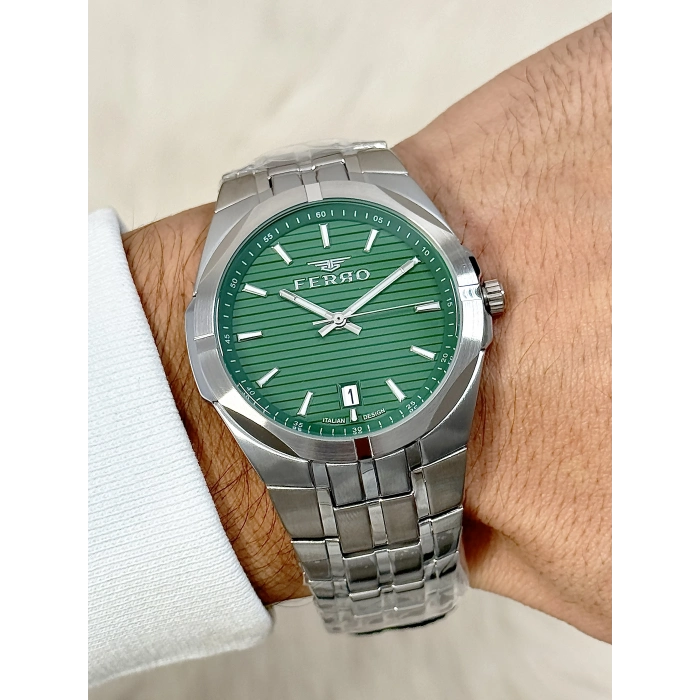 FM40143A Çelik Kordonlu Erkek Kol Saati