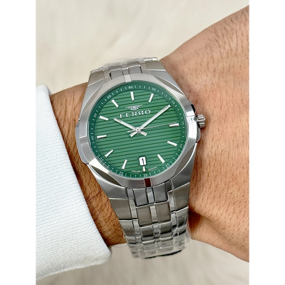 FM40143A Çelik Kordonlu Erkek Kol Saati