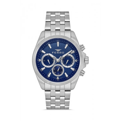 FM40158A Çelik Kordonlu Erkek Kol Saati