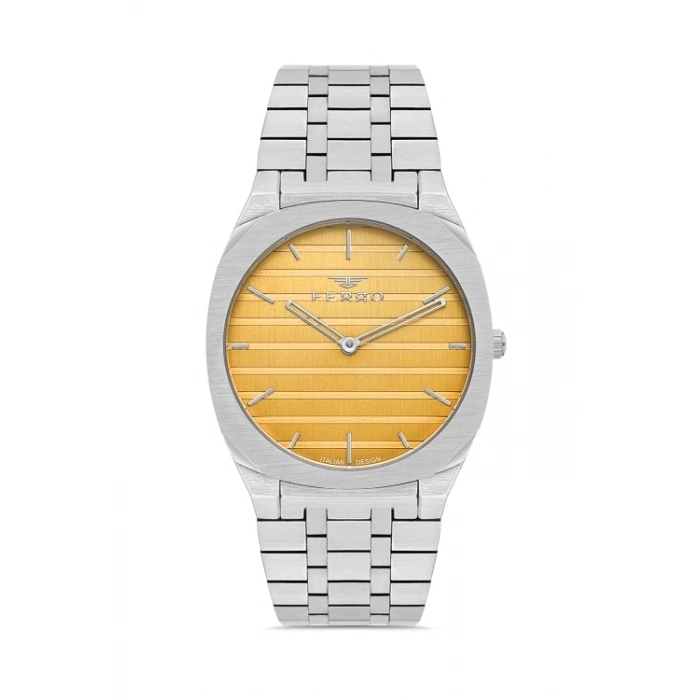 FM43004A Çelik Kordonlu Erkek Kol Saati