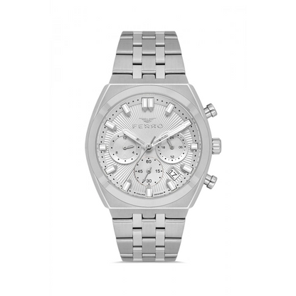 FM43022A Çelik Kordonlu Erkek Kol Saati