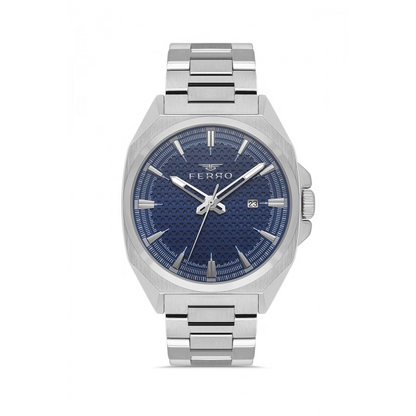 FM43025A Çelik Kordonlu Erkek Kol Saati