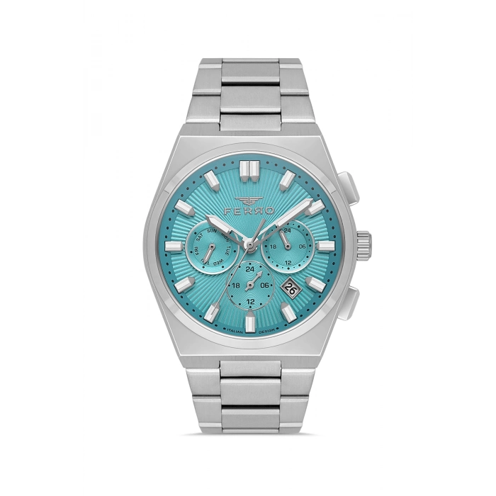 FM43027A Çelik Kordonlu Erkek Kol Saati