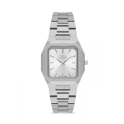 FL21482AWT Çelik Kordonlu Kadın Kol Saati