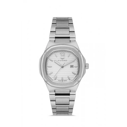 FL21515A Çelik Kordonlu Kadın Kol Saati