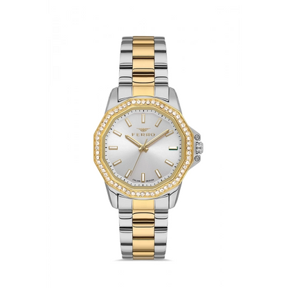 FL21540AWT Çelik Kordonlu Kadın Kol Saati