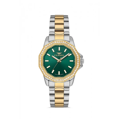 FL21540AWT Çelik Kordonlu Kadın Kol Saati