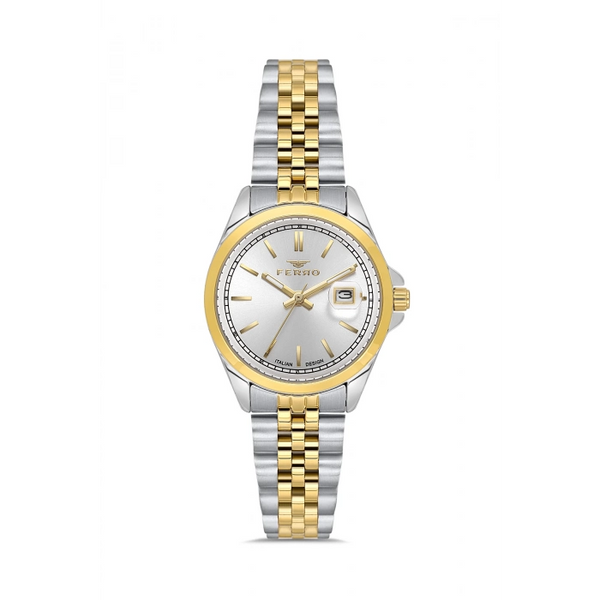 FL21542AWT Çelik Kordonlu Kadın Kol Saati