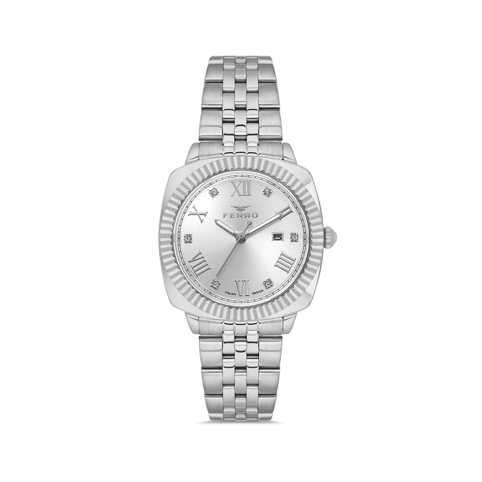 FL21625AWT Çelik Kordonlu Kadın Kol Saati