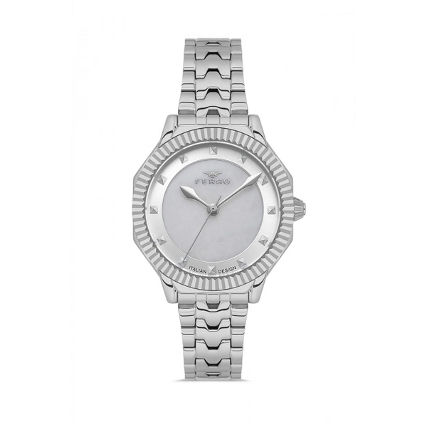 FL21632AWT Çelik Kordonlu Kadın Kol Saati