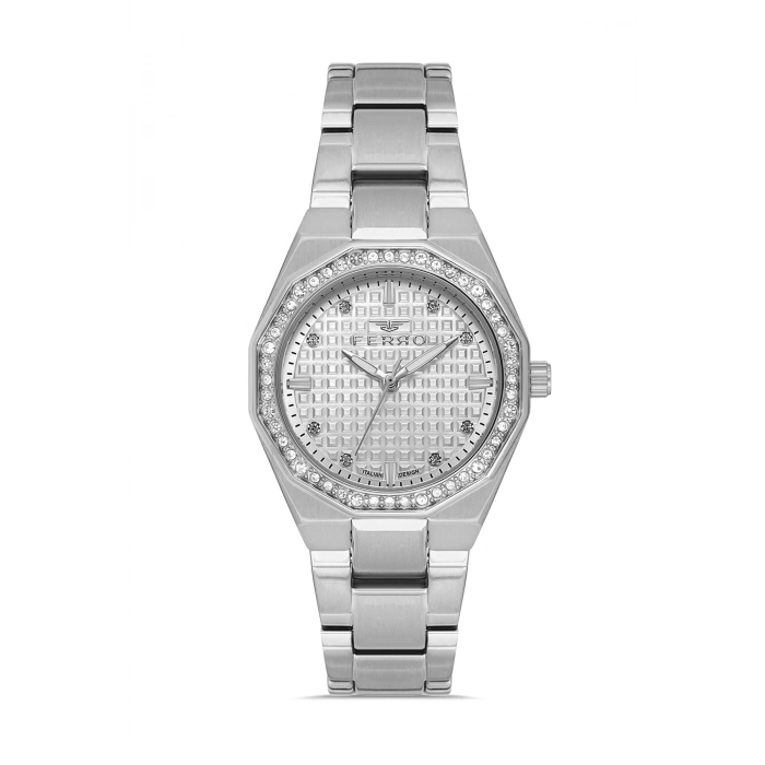 FL40134A Çelik Kordonlu Kadın Kol Saati