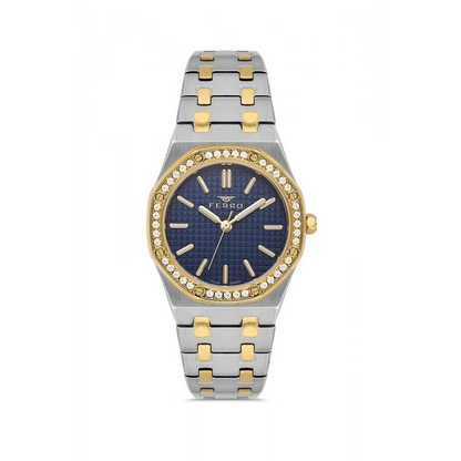 FL43029A Çelik Kordonlu Kadın Kol Saati