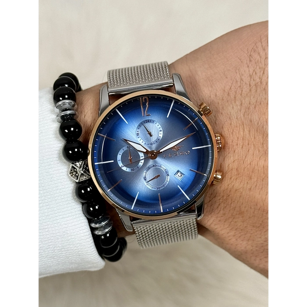 FM11039C Hasır Kordonlu Erkek Kol Saati