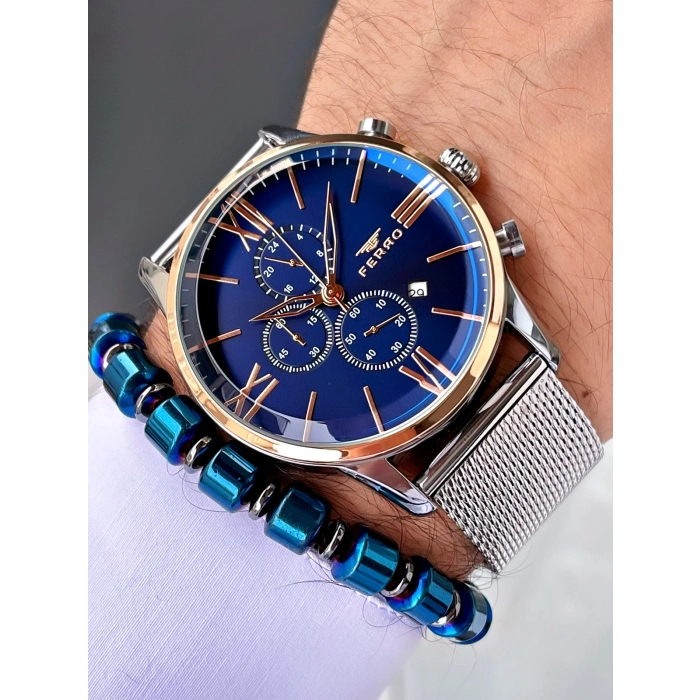 FM1536C Hasır Kordonlu Erkek Kol Saati