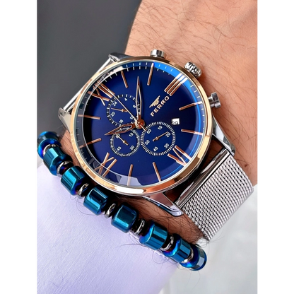 FM1536C Hasır Kordonlu Erkek Kol Saati