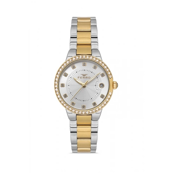 FL21349A Çelik Kordonlu Kadın Kol Saati