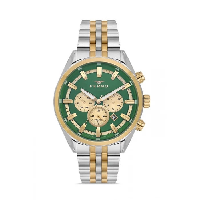 FM11507A Çelik Kordonlu Erkek Kol Saati