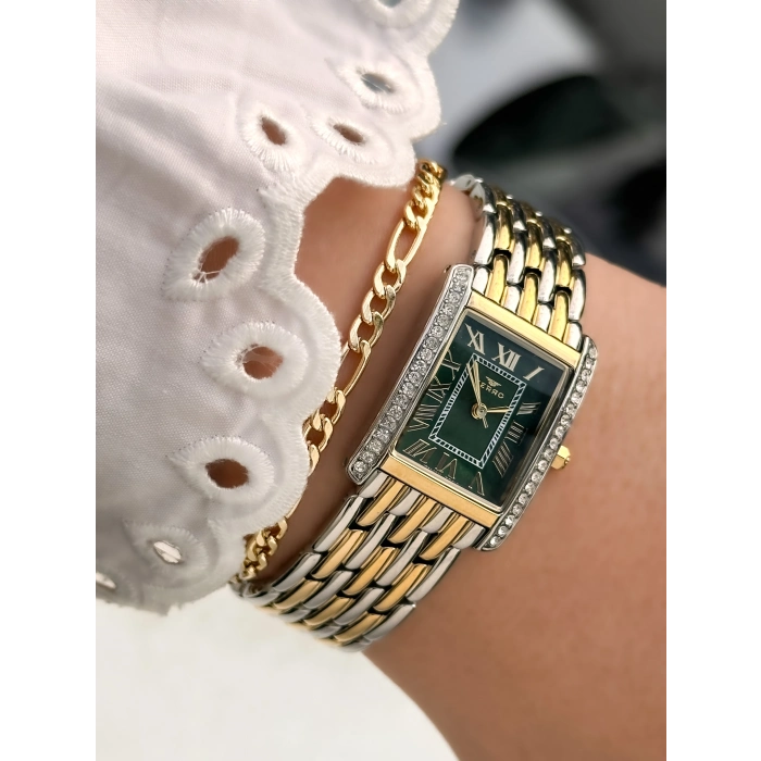 FL21483A Çelik Kordonlu Kadın Kol Saati