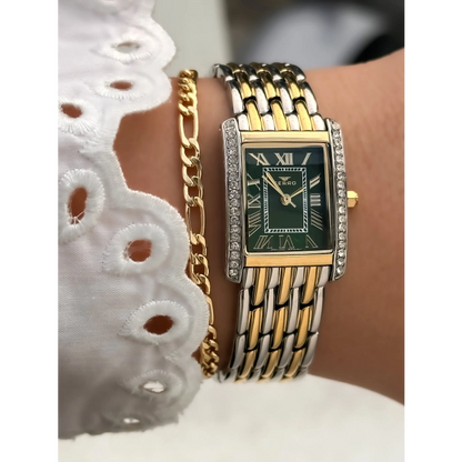 FL21483A Çelik Kordonlu Kadın Kol Saati