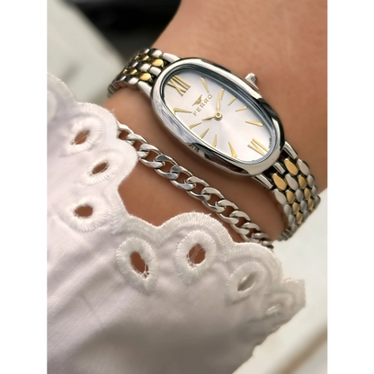 FL21510A Çelik Kordonlu Kadın Kol Saati