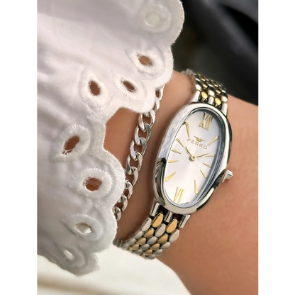 FL21510A Çelik Kordonlu Kadın Kol Saati