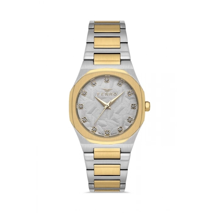 FL40128A Çelik Kordonlu Kadın Kol Saati