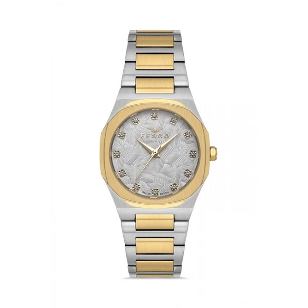 FL40128A Çelik Kordonlu Kadın Kol Saati