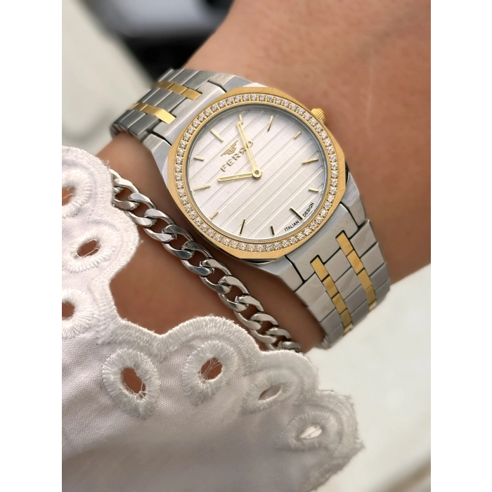 FL43003A Çelik Kordonlu Kadın Kol Saati