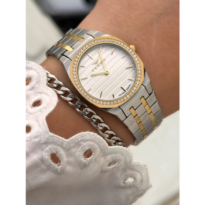 FL43003A Çelik Kordonlu Kadın Kol Saati