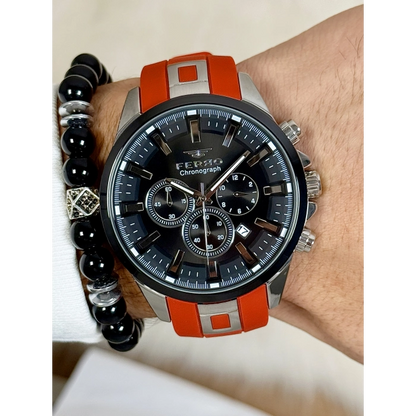 FM11379DWT Silikon Kordonlu Erkek Kol Saati