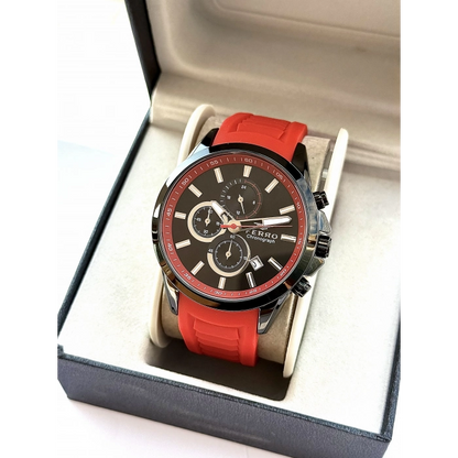 FM31359D Silikon Kordonlu Erkek Kol Saati