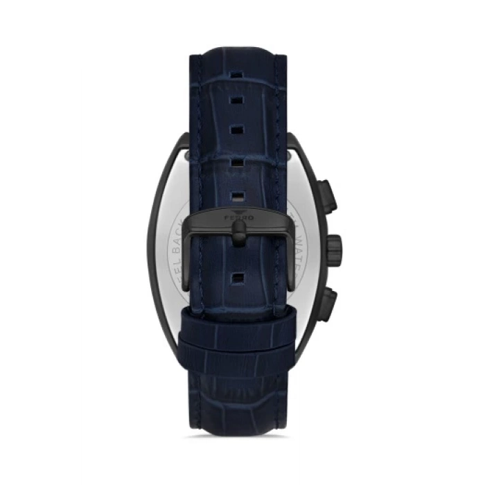 FM11447B Deri Kordonlu Erkek Kol Saati