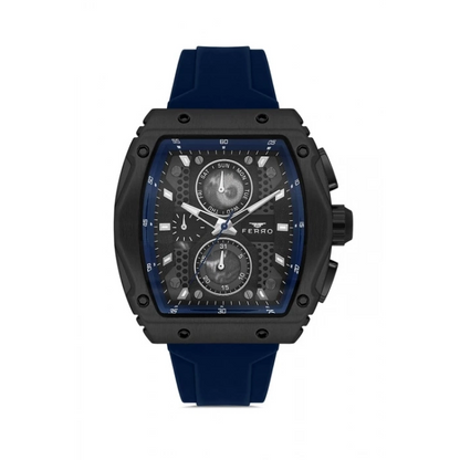 FM11351D Silikon Kordonlu Erkek Kol Saati