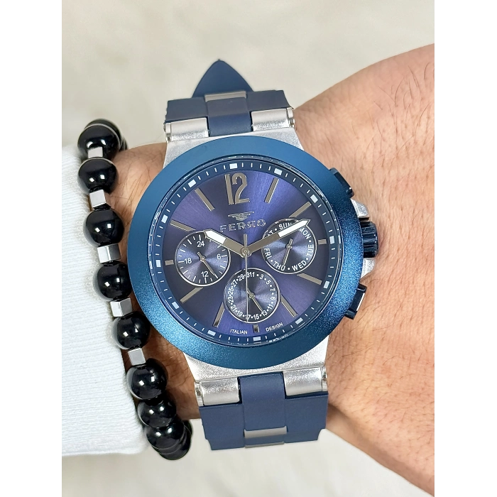 FM11539DWT Silikon Kordonlu Erkek Kol Saati