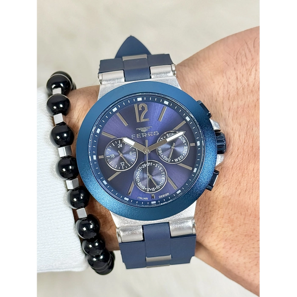 FM11539DWT Silikon Kordonlu Erkek Kol Saati