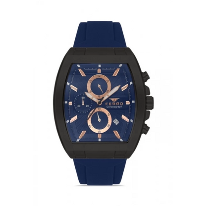 FM31325D Silikon Kordonlu Erkek Kol Saati